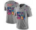 Pittsburgh Steelers #50 Ryan Shazier Multi-Color 2020 NFL Crucial Catch NFL Jersey Greyheather
