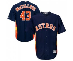 Houston Astros #43 Lance McCullers Replica Navy Blue Alternate Cool Base Baseball Jersey