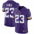 Minnesota Vikings #23 George Iloka Purple Team Color Vapor Untouchable Limited Player NFL Jersey