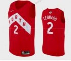 Toronto Raptors #2 Kawhi Leonard Red Basketball Jersey