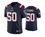 New England Patriots #50 Cole Strange Navy Vapor Untouchable Limited Stitched Jersey
