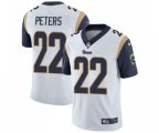 Los Angeles Rams #22 Marcus Peters White Vapor Untouchable Limited Player Football Jersey