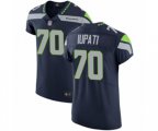 Seattle Seahawks #70 Mike Iupati Navy Blue Team Color Vapor Untouchable Elite Player Football Jersey