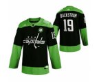 Washington Capitals #19 Nicklas Backstrom Green Hockey Fight nCoV Limited Hockey Jersey