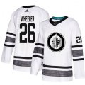 Winnipeg Jets #26 Blake Wheeler White 2019 All-Star Game Parley Authentic Stitched NHL Jersey