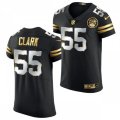 Kansas City Chiefs #55 Frank Clark Nike 2020-21 Black Golden Edition Jersey