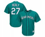 Seattle Mariners #27 Ryon Healy Replica Teal Green Alternate Cool Base Baseball Jersey