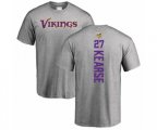 Minnesota Vikings #27 Jayron Kearse Ash Backer T-Shirt