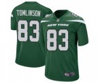 New York Jets #83 Eric Tomlinson Game Green Team Color Football Jersey