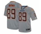 Chicago Bears #89 Mike Ditka Elite Lights Out Grey Football Jersey