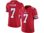 Buffalo Bills #7 Doug Flutie Limited Red Rush NFL Jersey