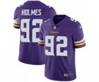 Minnesota Vikings #92 Jalyn Holmes Purple Team Color Vapor Untouchable Limited Player Football Jersey