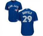 Toronto Blue Jays #29 Jesse Barfield Replica Blue Alternate Baseball Jersey