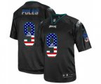 Philadelphia Eagles #9 Nick Foles Black USA Flag Fashion Football Jersey