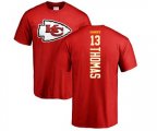 Kansas City Chiefs #13 De'Anthony Thomas Red Backer T-Shirt