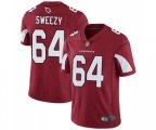 Arizona Cardinals #64 J.R. Sweezy Red Team Color Vapor Untouchable Limited Player Football Jersey