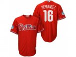 Philadelphia Phillies #16 Cesar Hernandez 2017 Spring Training Cool Base Stitched MLB Jersey