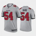 Tampa Bay Buccaneers Retired Player #54 Lavonte David Nike Grey Inverted Legend Jersey