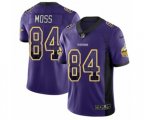 Minnesota Vikings #84 Randy Moss Limited Purple Rush Drift Fashion NFL Jersey