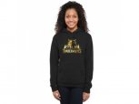 Women Minnesota Timberwolves Gold Collection Pullover Hoodie Black