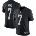 Oakland Raiders #7 Marquette King Black Team Color Vapor Untouchable Limited Player NFL Jersey