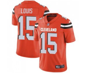 Cleveland Browns #15 Ricardo Louis Orange Alternate Vapor Untouchable Limited Player Football Jersey