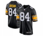 Pittsburgh Steelers #84 Antonio Brown Game Black Alternate Football Jersey