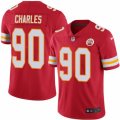 Kansas City Chiefs #90 Stefan Charles Red Team Color Vapor Untouchable Limited Player NFL Jersey
