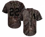 Arizona Diamondbacks #22 Jake Lamb Authentic Camo Realtree Collection Flex Base Baseball Jersey