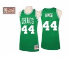 Boston Celtics #44 Danny Ainge Authentic Green Throwback Basketball Jersey
