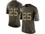 Tennessee Titans #25 Adoree' Jackson Limited Green Salute to Service NFL Jersey