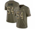 Tampa Bay Buccaneers #54 Lavonte David Limited Olive Camo 2017 Salute to Service Football Jersey