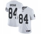 Oakland Raiders #84 Antonio Brown White Vapor Untouchable Limited Player Football Jersey