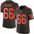 Cleveland Browns #66 Spencer Drango Limited Brown Rush Vapor Untouchable NFL Jersey