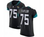 Jacksonville Jaguars #75 Jawaan Taylor Black Team Color Vapor Untouchable Elite Player Football Jersey