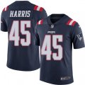 New England Patriots #45 David Harris Limited Navy Blue Rush Vapor Untouchable NFL Jersey