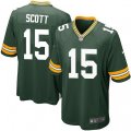 Green Bay Packers #15 JK Scott Game Green Team Color NFL Jersey
