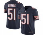 Chicago Bears #51 Dick Butkus Navy Blue Team Color Vapor Untouchable Limited Player Football Jersey