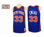 New York Knicks #33 Patrick Ewing Swingman Royal Blue Throwback Basketball Jersey
