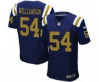 New York Jets #54 Avery Williamson Elite Navy Blue Alternate NFL Jersey