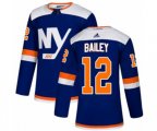 New York Islanders #12 Josh Bailey Authentic Blue Alternate NHL Jersey