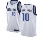 Dallas Mavericks #10 Dorian Finney-Smith Authentic White Basketball Jersey - Association Edition