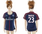 2017-18 Paris Saint-Germain 23 DRAXLER Home Women Soccer Jersey