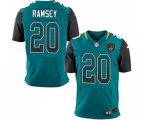 Jacksonville Jaguars #20 Jalen Ramsey Elite Teal Green Home Drift Fashion Football Jersey