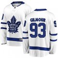 Toronto Maple Leafs #93 Doug Gilmour Fanatics Branded White Away Breakaway NHL Jersey