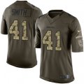 Dallas Cowboys #41 Keith Smith Elite Green Salute to Service NFL Jersey