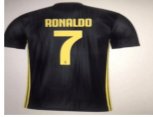 Juventus #7 Ronaldo black Home Soccer Club Jersey