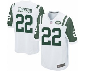 New York Jets #22 Trumaine Johnson Game White NFL Jersey