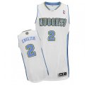 Denver Nuggets #2 Alex English Authentic White Home NBA Jersey