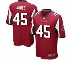 Atlanta Falcons #45 Deion Jones Game Red Team Color Football Jersey